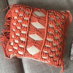 Target Opalhouse Small Macrame Throw Pillow!